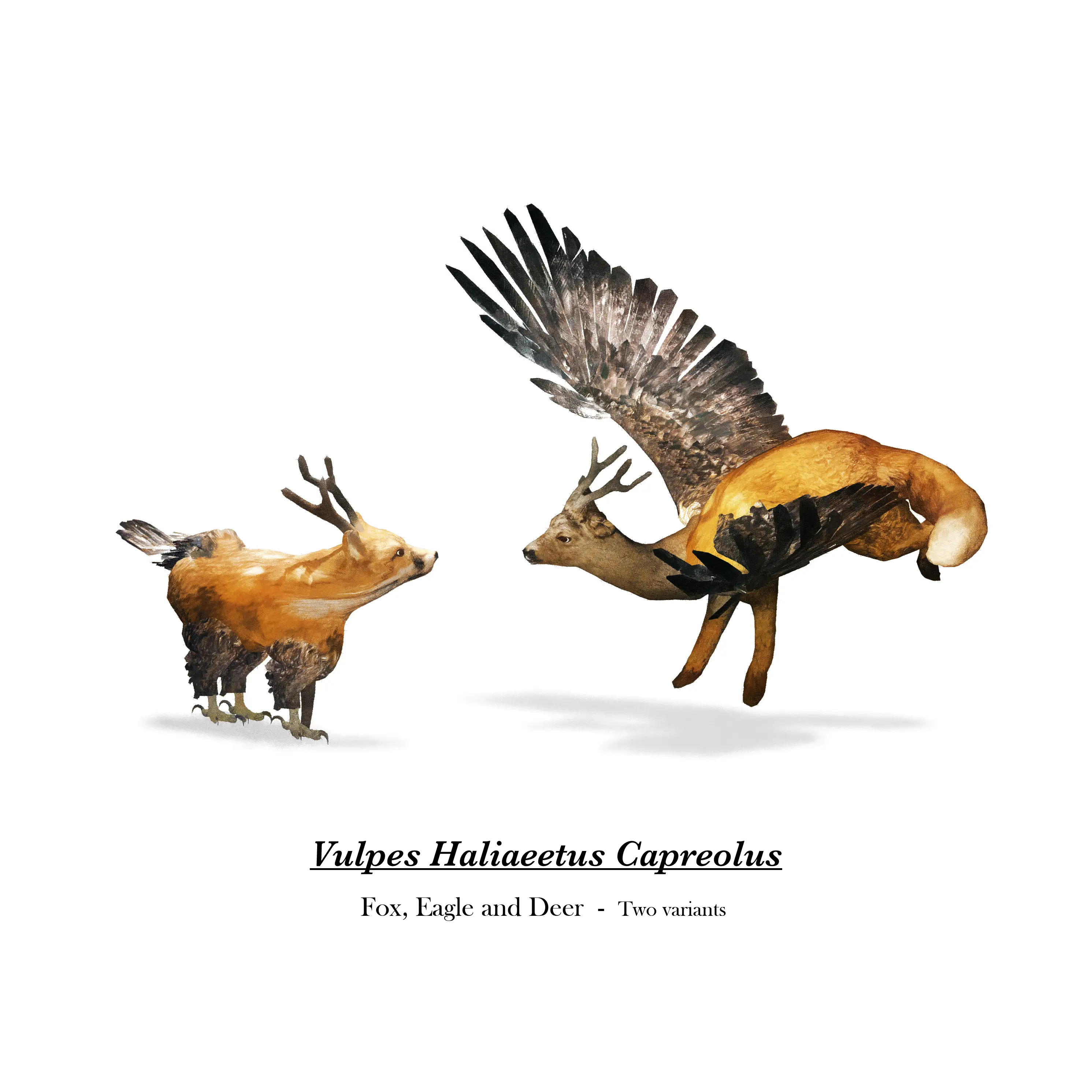 Fox with antlers from Future Fauna