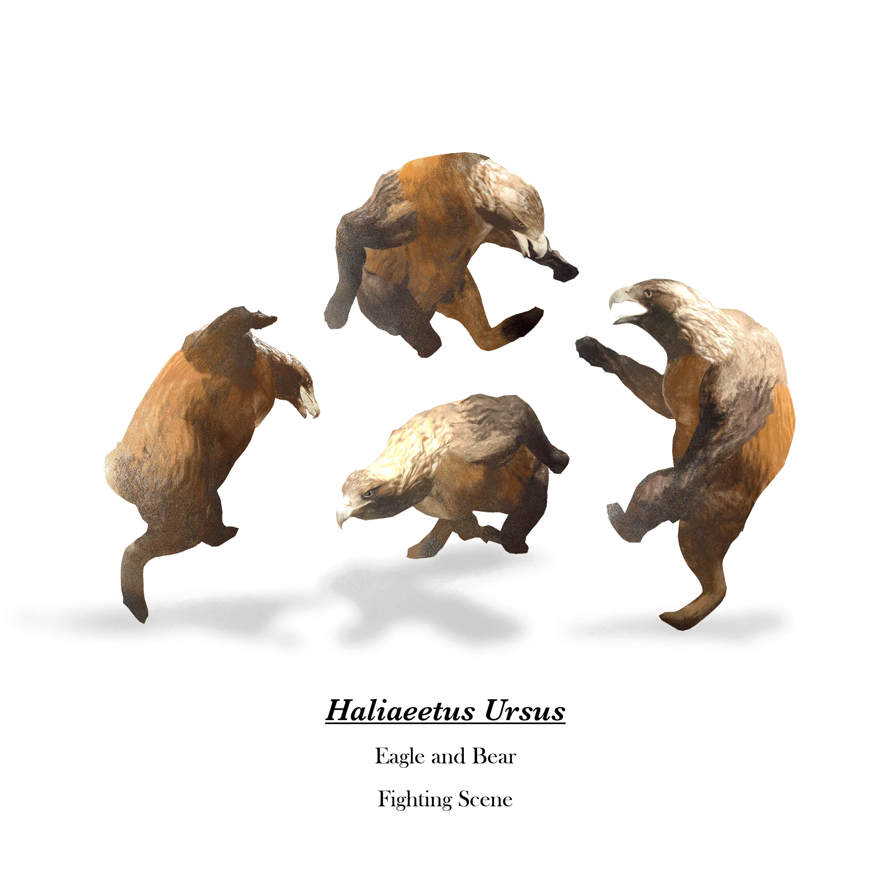 Bear with eagle head from Future Fauna