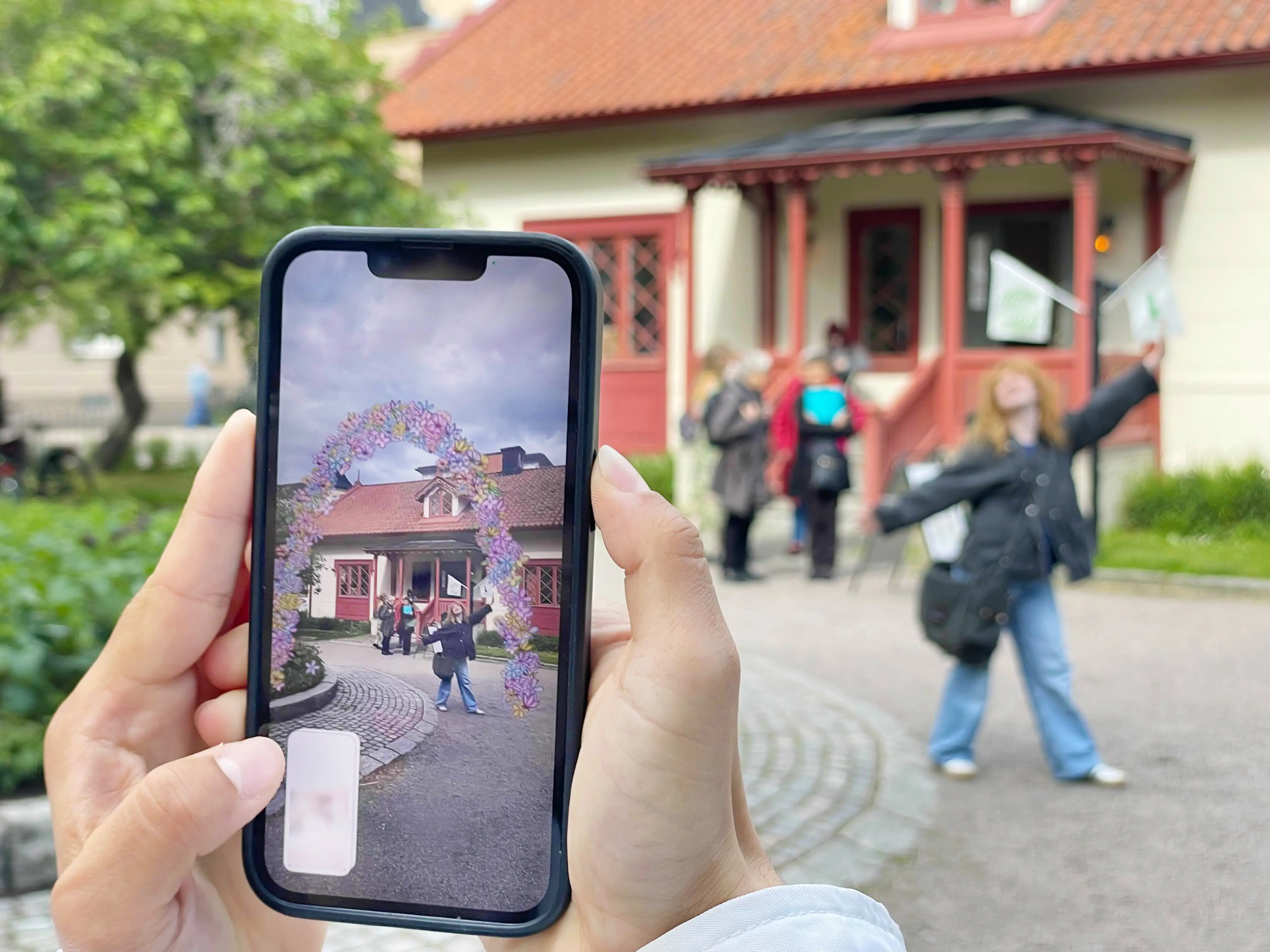 Virtual Art Exhibition Sprouts in Linköping's Historic Park